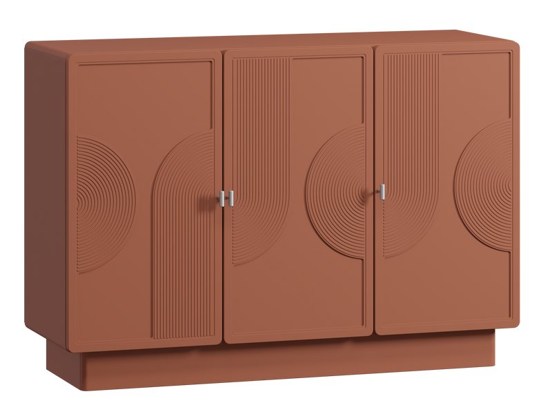 Тумба Монсон 120x84 Терракотовый