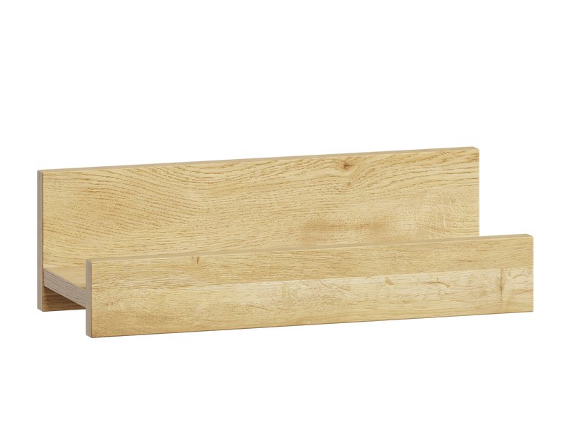 Полка Лиа 40x12 Дуб Золотистый
