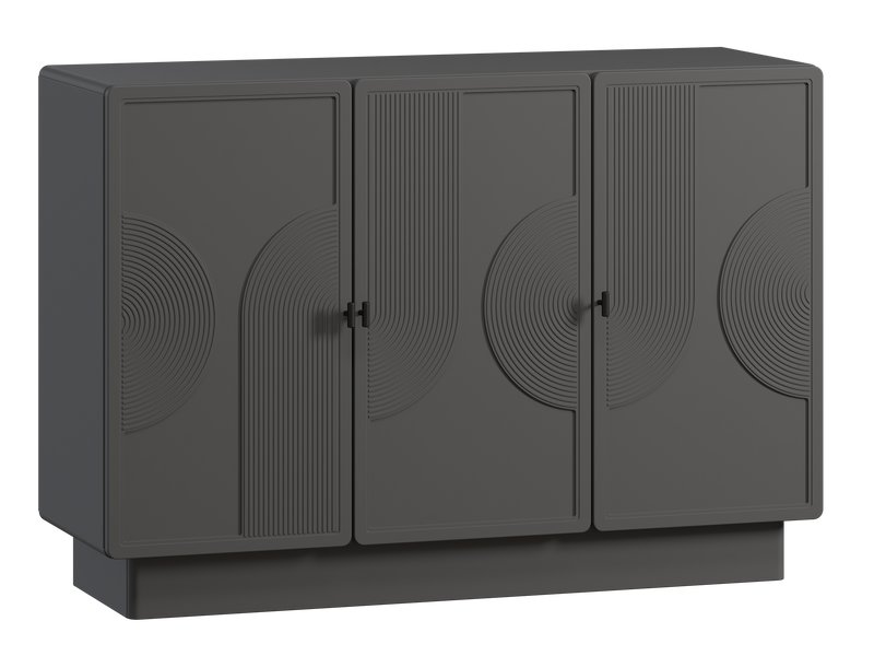 Тумба Монсон 120x84 Графитовый