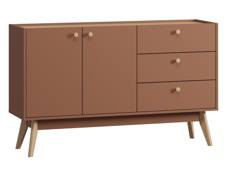 Тумба Торвалль 143x87 Терракотовый