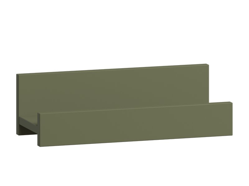 Полка Лиа 40x12 Оливковый