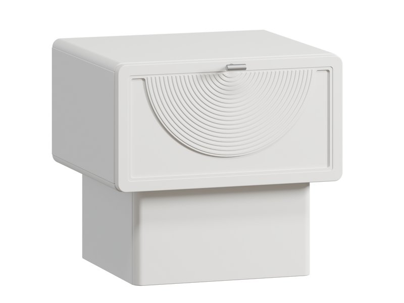 Тумба прикроватная Монсон 1.1-45x42 Белый