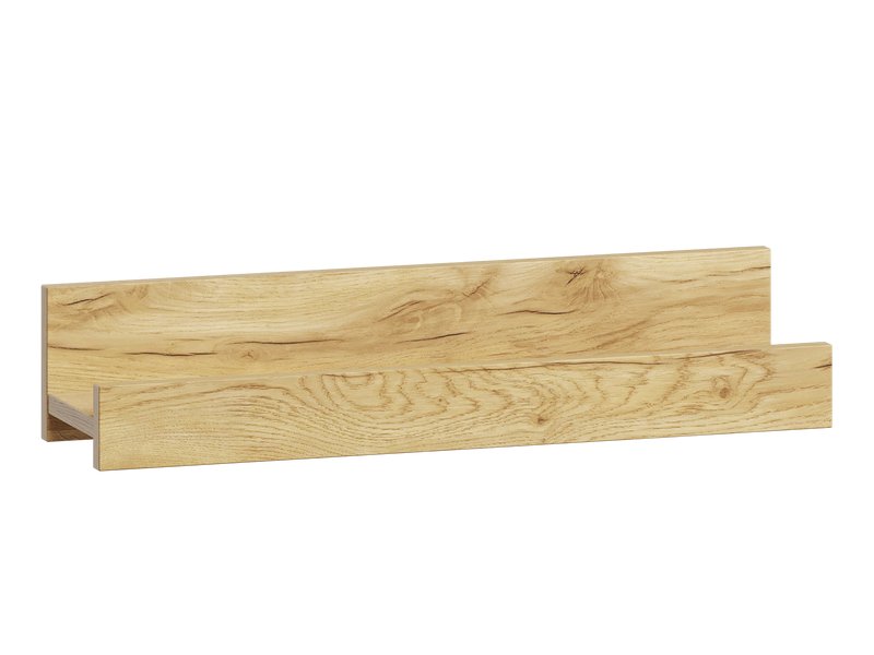 Полка Лиа 60x12 Дуб Золотистый