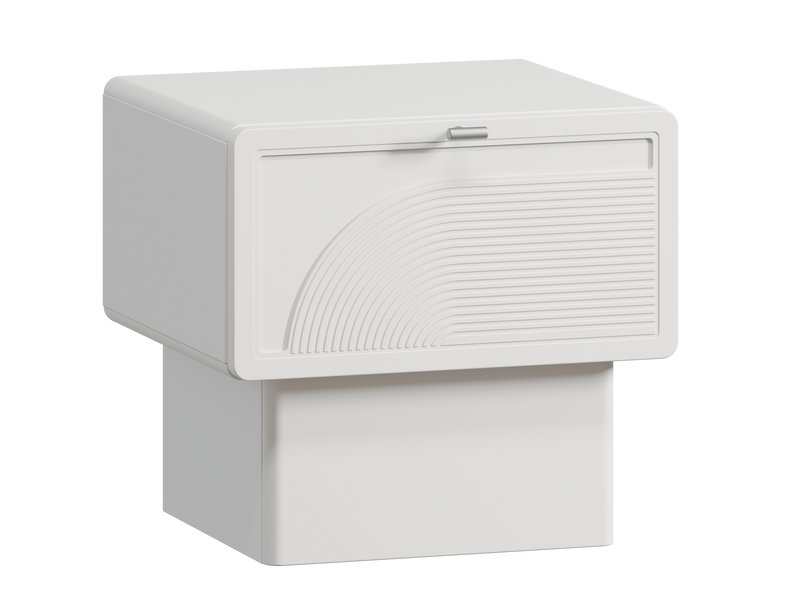 Тумба прикроватная Монсон 1.2-45x42 Белый