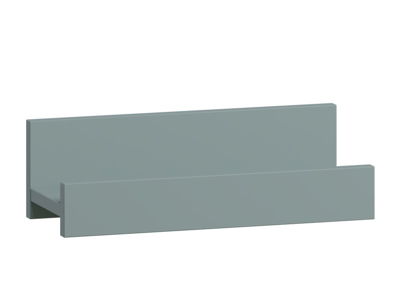 Полка Лиа 40x12 Серо-зеленый