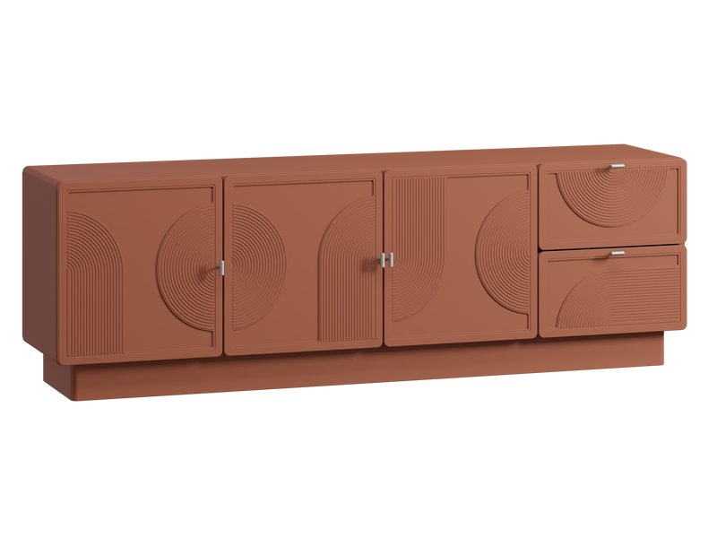 ТВ-тумба Монсон 180x58 Терракотовый