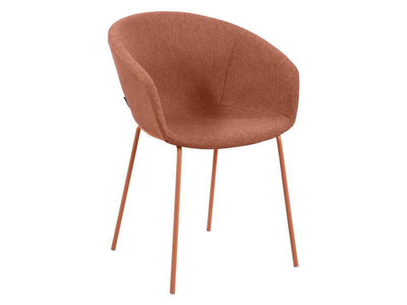 Стул Шейн Рогожка Терракотовый